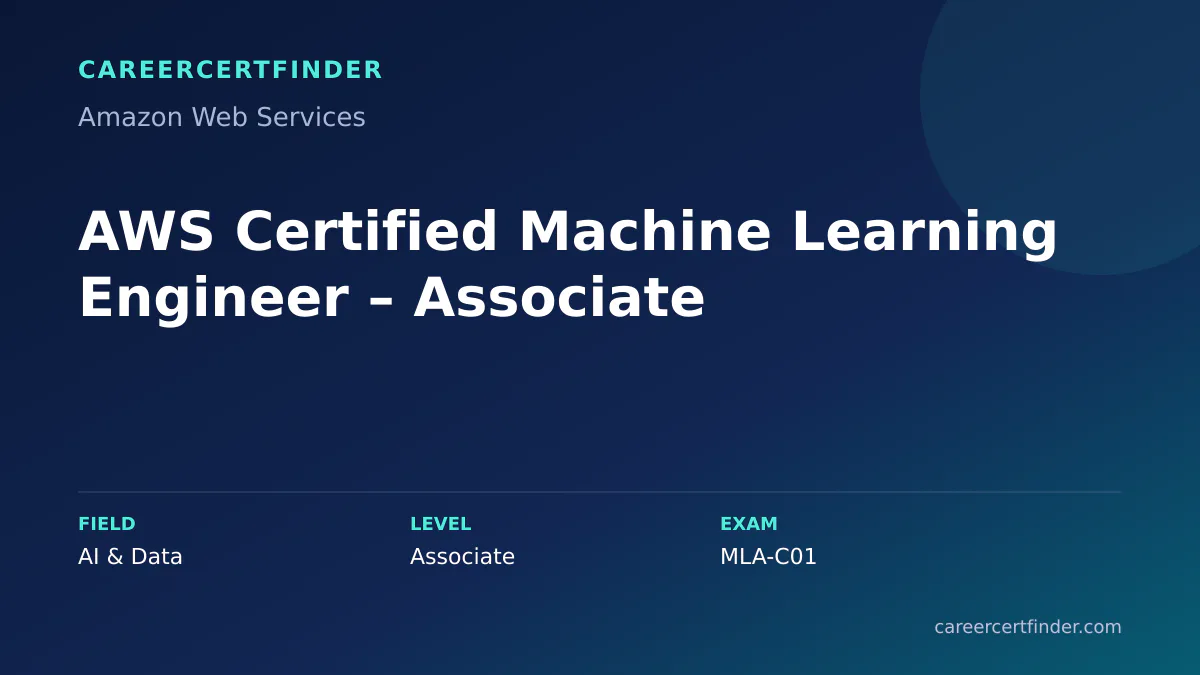 AWS Certified Machine Learning Engineer – Associate exam, cost, and validity overview