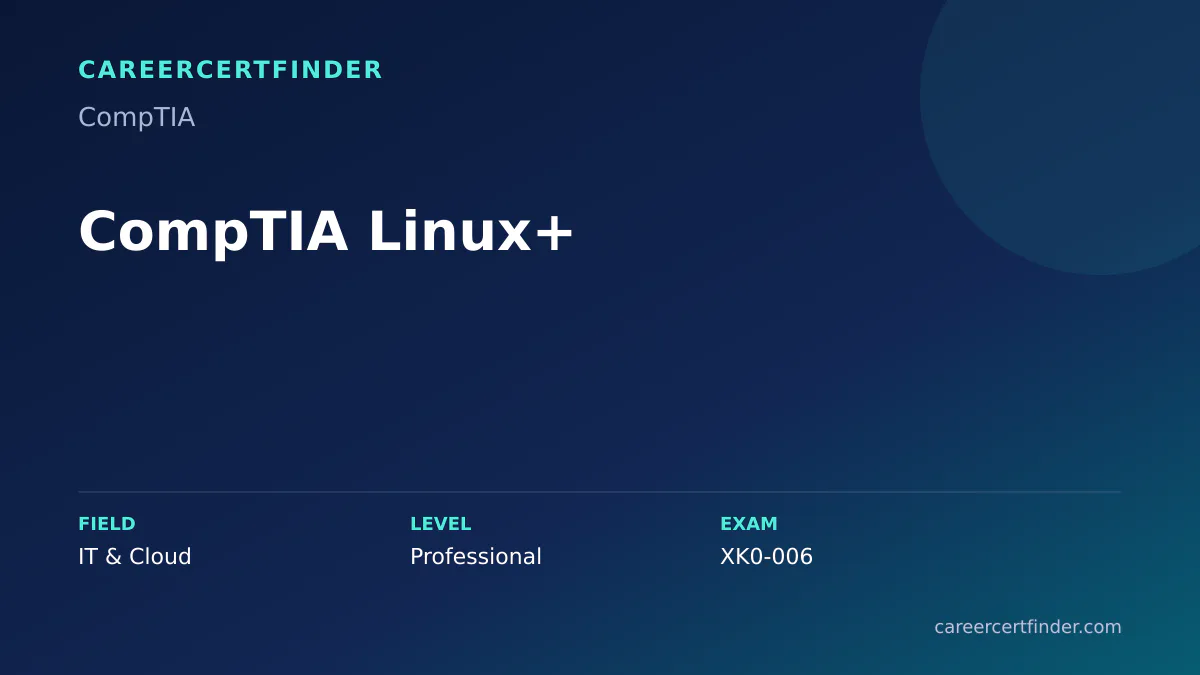 CompTIA Linux+ exam, cost, and validity overview