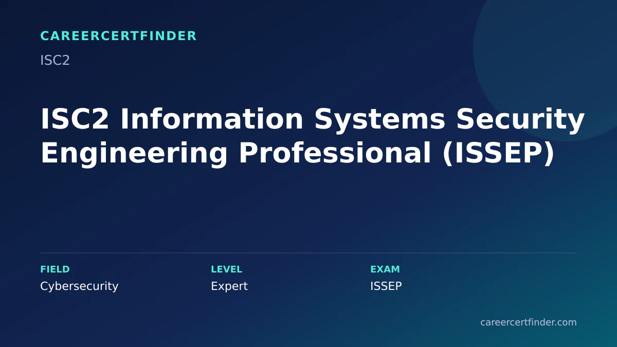 ISC2 Information Systems Security Engineering Professional (ISSEP) exam, cost, and validity overview